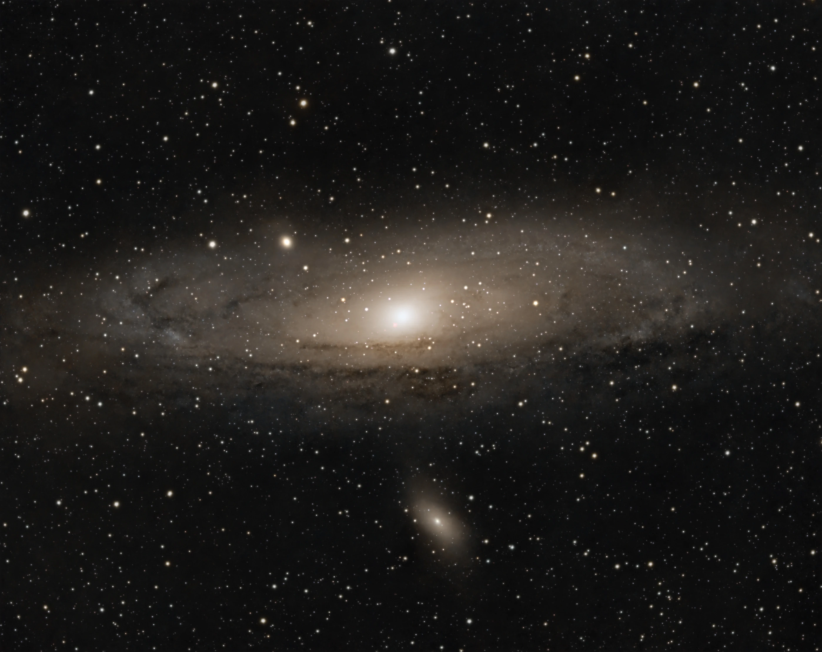 Astrophotograph of Andromeda by Seth Parcell.