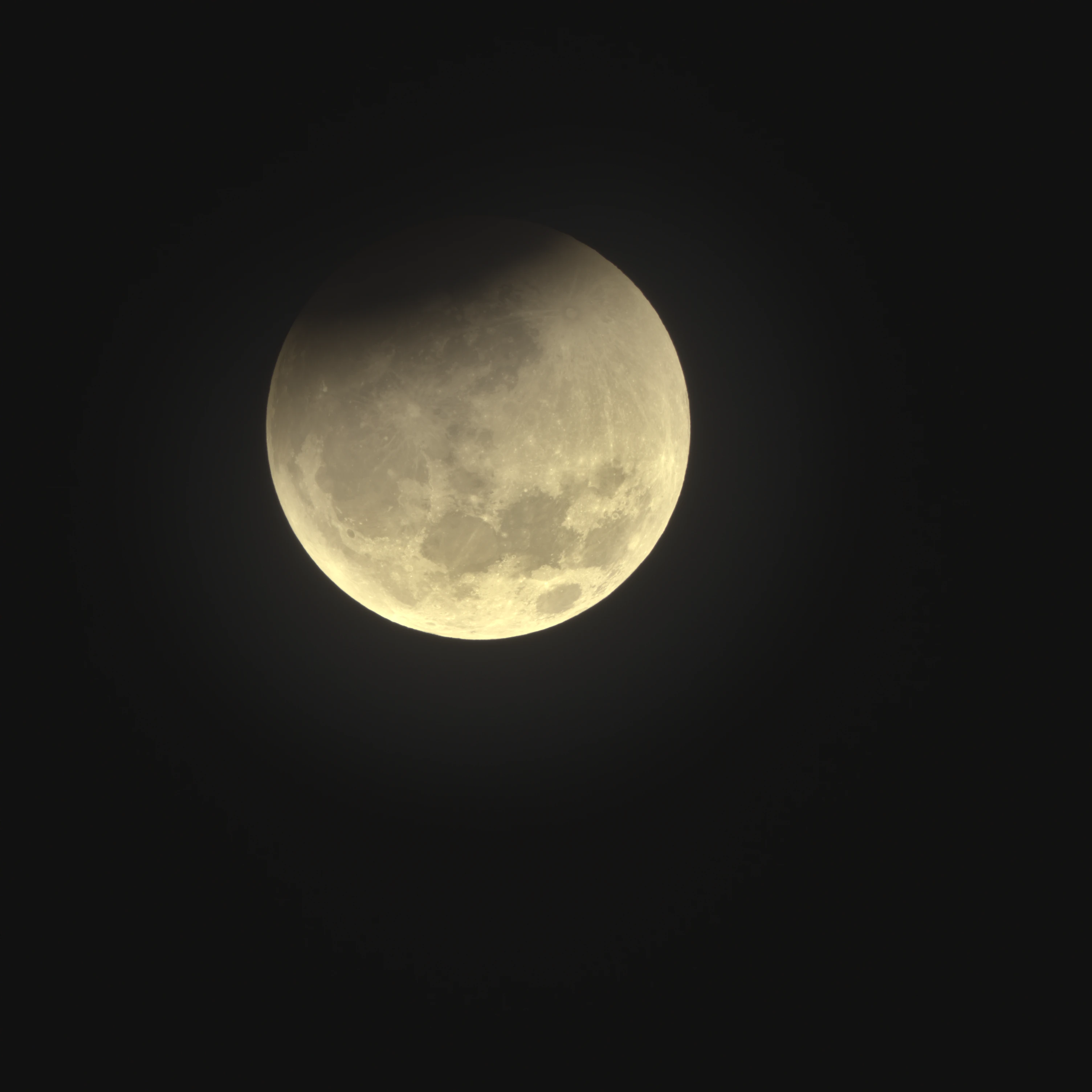 Astrophotograph of Lunar Eclipse by Selen Serdar.