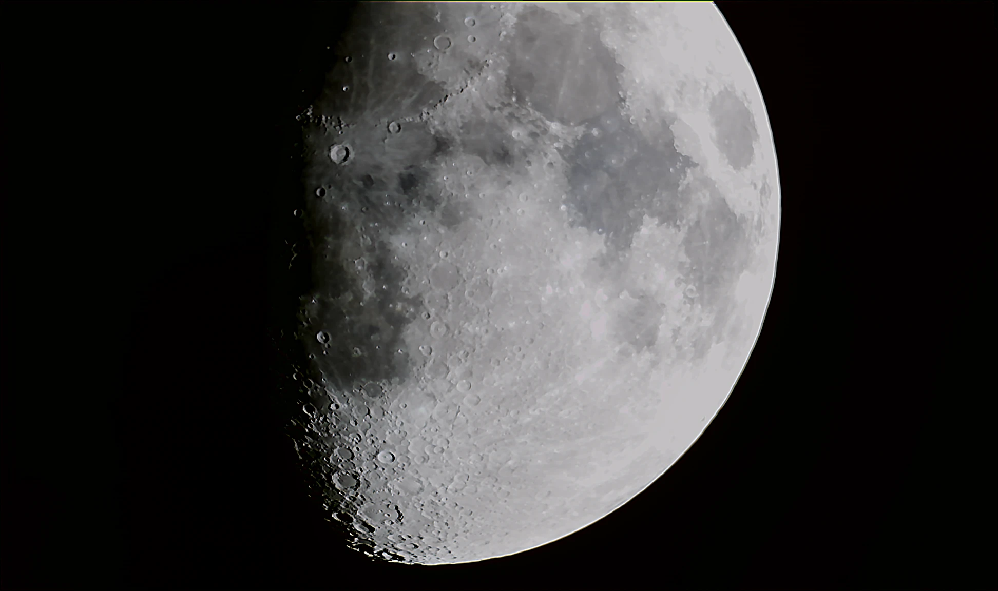 Astrophotograph of Moon by Brandon Ly.