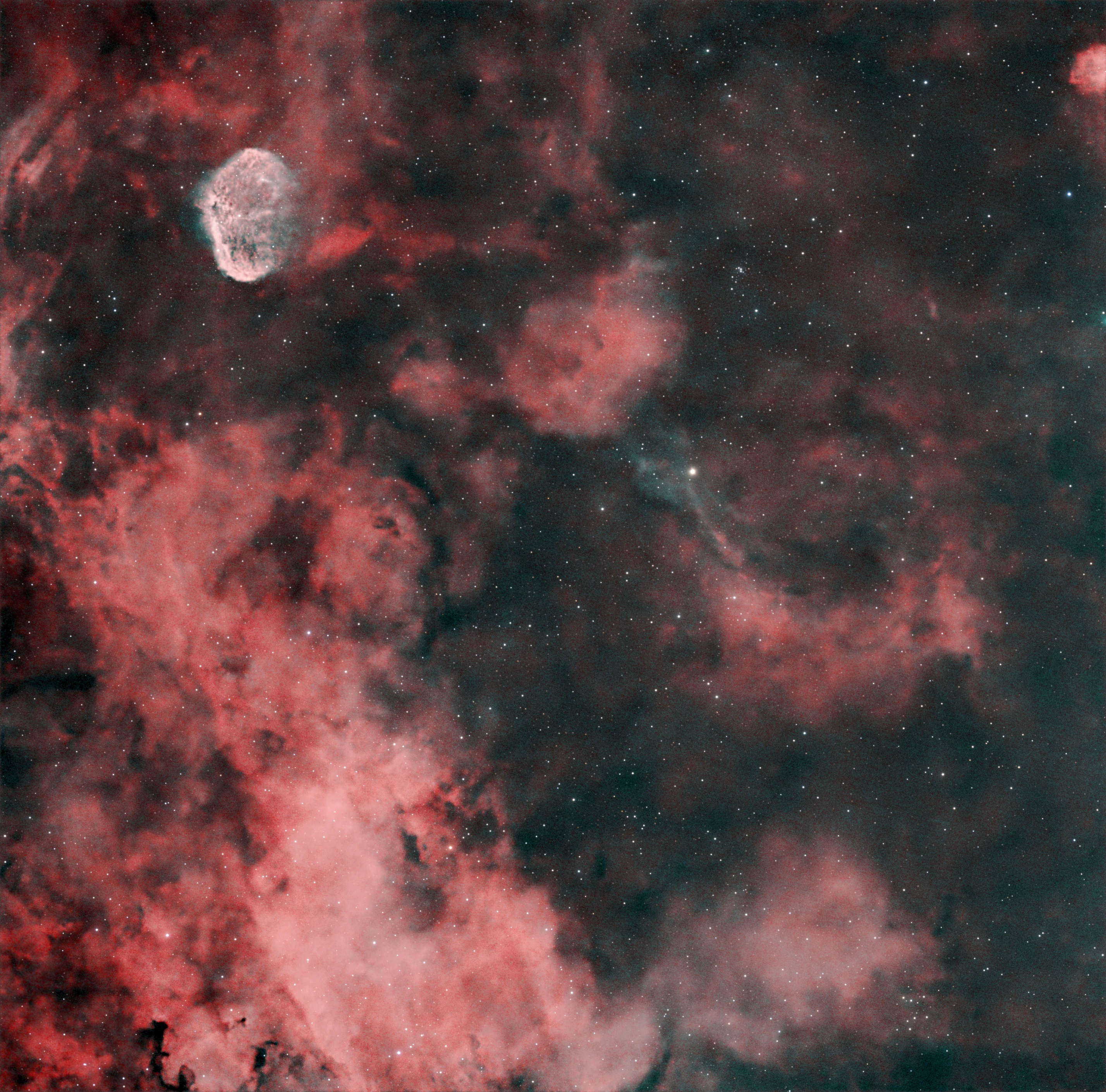 Astrophotograph of Crescent by Seth Parcell.